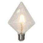 E27 diamant LED lampa Finley, 3,2 Watt, 2700K (Extra varmvit)