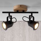 Trä spotlight tak brun, Jantina