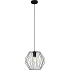 Industri fönsterlampa svart, Alvina