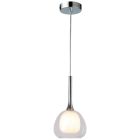 Modern fönsterlampa krom, Emmelien