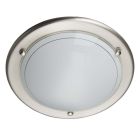 Glas taklampa krom, Angely
