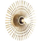 Retro vägglampa guld, Richelle
