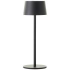 Modern bordslampa utomhus svart, Petter, 2W, 3000K LED, IP44, 3 stegs dimmer