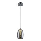 Modern fönsterlampa krom, Aliyah, 5W, 3000K LED
