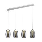 Modern fönsterlampa krom, Aliyah, 5W, 3000K LED