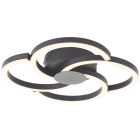 Design taklampa svart, Somia, 22W, 3000K LED