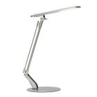 Metall skrivbordslampa silver, Larah, 6W, 4000K LED, med brytare
