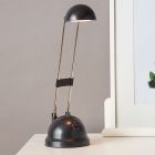 Modern skrivbordslampa svart, Louna, 6W, 2700K LED, med brytare