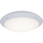 Plast utelampa vit, Jeara, 12W, 4000K LED, IP66