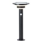 Modern golvlampa utomhus solcell svart, Lonneke, 3W, 3000K LED, IP44