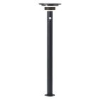 Modern golvlampa utomhus solcell svart, Lonneke, 3W, 3000K LED, IP44