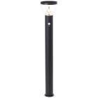 Modern golvlampa utomhus solcell svart, Saar, 3W, 3000K LED, IP44