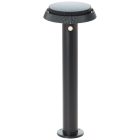 Metall golvlampa utomhus solcell svart, Ridvan, 4W, 3000K LED, IP44