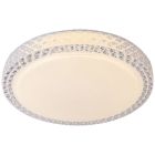 Design plafond vit, Baki, 60W, justerbar ljusfärg LED, met fjärrkontroll