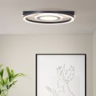 Design plafond brun, Konrad, 20W, 3000K LED