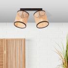 Rustik spotlight tak beige, Emmelie