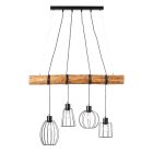Trä fönsterlampa svart, Fevzi