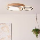 Modern plafond svart, Georgios, 48W, 3000K LED