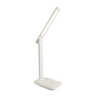 Vit modern skrivbordslampa plast, Danila, 5W, justerbar ljusfärg LED, med beröringsdimmer