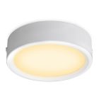 Vit taklampa aluminium, Aletta, 15W, 3000K LED