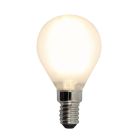 Dimbar Olucia E14 LED lampa, P45, 3w, Vitt glas, 2700k