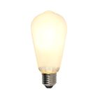 Dimbar Olucia E27 Edison LED lampa, ST58, 5w, Vitt glas, 2700k