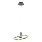 Mässing design fönsterlampa metall, Buket, 19W, 3000K LED, 3 stegs dimmer