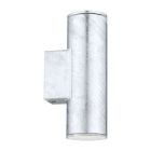 Grå modern utelampa stål, Marlies, IP44