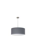 Grå modern fönsterlampa tyg, Abano