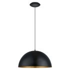 Guld modern kupollampa metall, Geneva