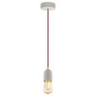 Grå vintage fönsterlampa metall, Christel