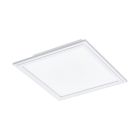 Vit modern plafond aluminium, Cathy, 16W, 4000K LED