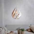 Vit design fönsterlampa metall, Acri