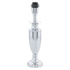 Krom design bordslampa utan skärm stål, Mason, med brytare