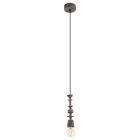 Trä fönsterlampa svart, Abel