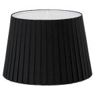 Svart klassisk lampskärm tyg, Noah