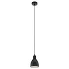 Svart industri fönsterlampa metall, Lavinio