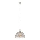 Vit orientalisk fönsterlampa stål, Abdelrahman