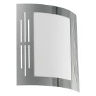 Silver utelampa plast, Elyana, IP44
