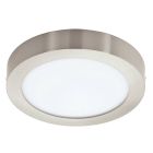 Nickel smart taklampa plast, Geraldo, 16,5W, varm till kall vit justerbar LED, IP44