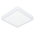 Vit plafond plast, Geraldo, 17W, 3000K LED