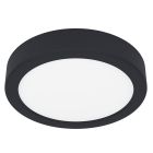 Vit taklampa badrum plast, Geraldo, 11W, 3000K LED, IP44