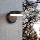 Svart utelampa stål, Gabriella, 3,6W, 3000K LED, IP54
