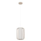 Beige industri fönsterlampa aluminium, Safira