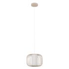 Beige industri fönsterlampa aluminium, Safira