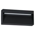 Svart modern utelampa aluminium, Lamar, 4,8W, varm till kall vit justerbar LED, IP65