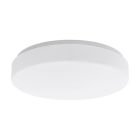 Vit plafond plast, Reda, 16W, varm till kall vit justerbar LED