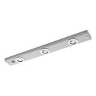 Nickel modern taklampa metall, Jary, 2W, 3000K LED, med brytare