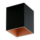 Koppar modern plafond aluminium, Dahne, 3W, 3000K LED