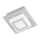 Silver modern plafond plast, Elsien, 3W, 3000K LED